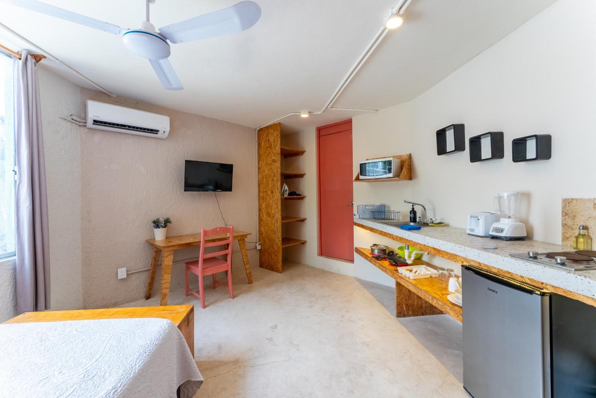 شقة Casa Rubia كانكون المظهر الخارجي الصورة